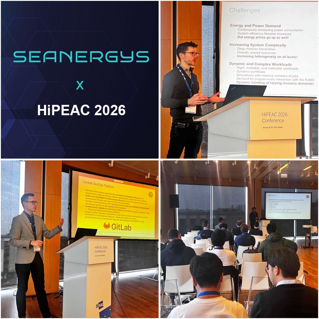 SEANERGYS at HiPEAC 2026 in Krakow